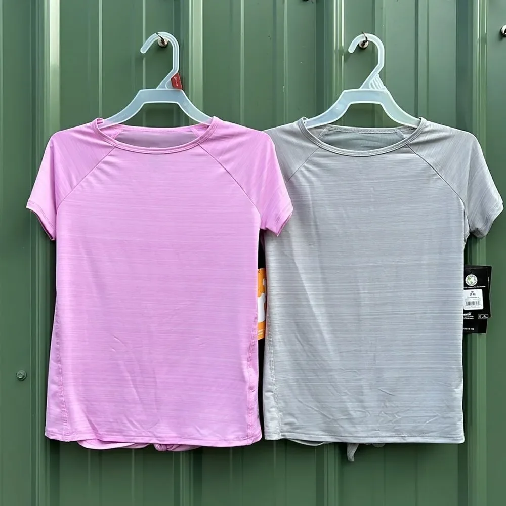 Girls Active Sporty T-Shirts Leggings & Track Suit 6-Piece Bundle Size M